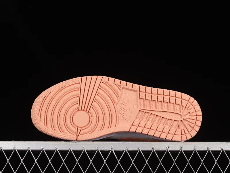 All categories Air Jordan Jordan series basketball shoes Air Jordan 1 Low Z version Air Jordan 1 Low AJ1 Joe 1 white and orange low-top cultural and leisure sports sneakers DC0774-801